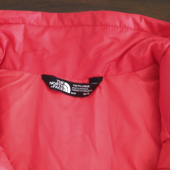 🆕The North Face Youth Thermoball Eco Lightweight Jacket, SM, LG - Usa Red, NWT - Picture 3 of 7